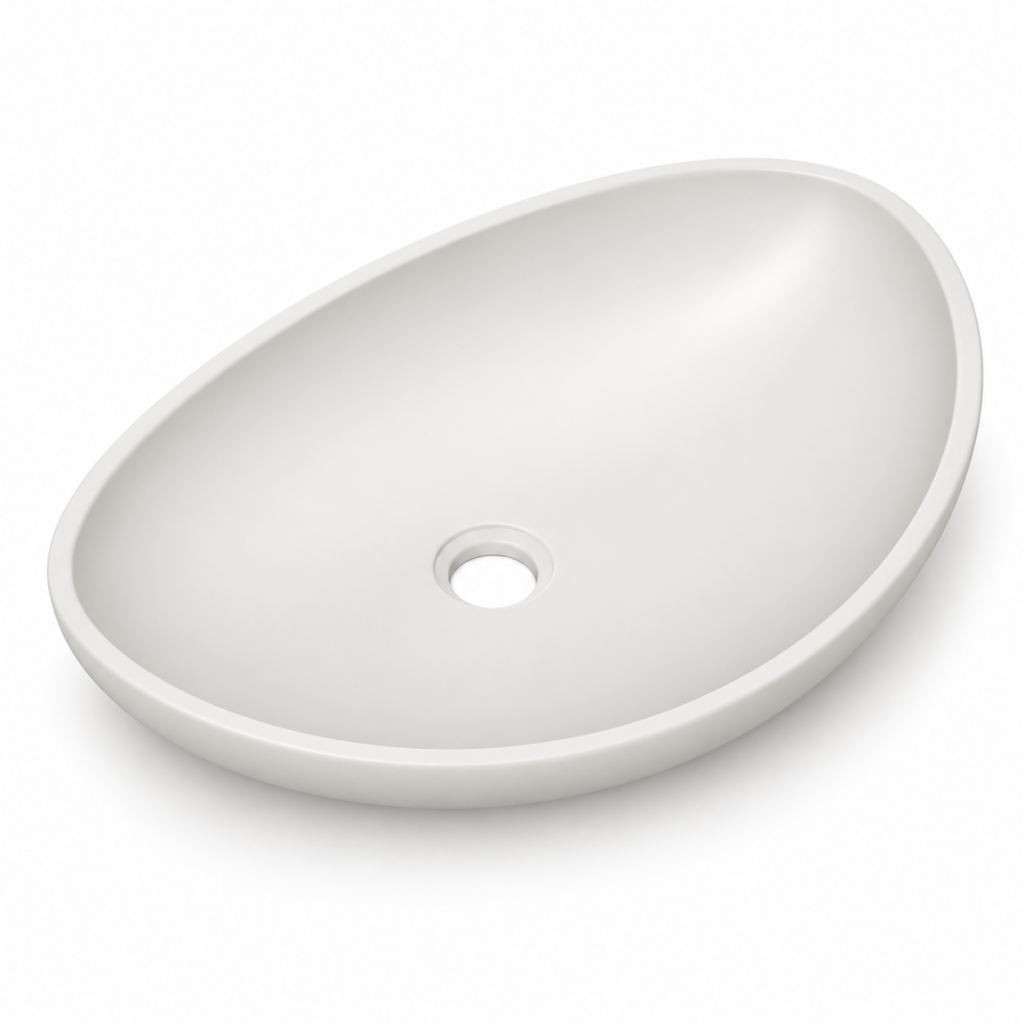 Овальная раковина из искусственного камня NS-EL-510S 510 × 350 × 120 мм